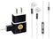 NHL Boston Bruins Distressed Phone Charger Skin